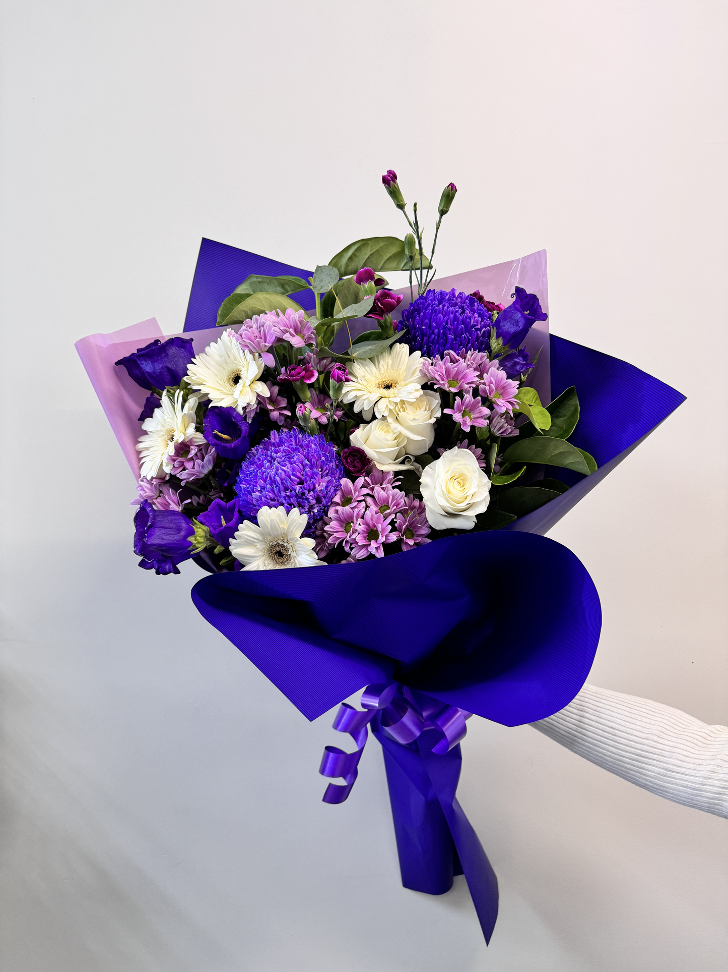 Purple & White Bouquet